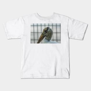 Wood stork Kids T-Shirt